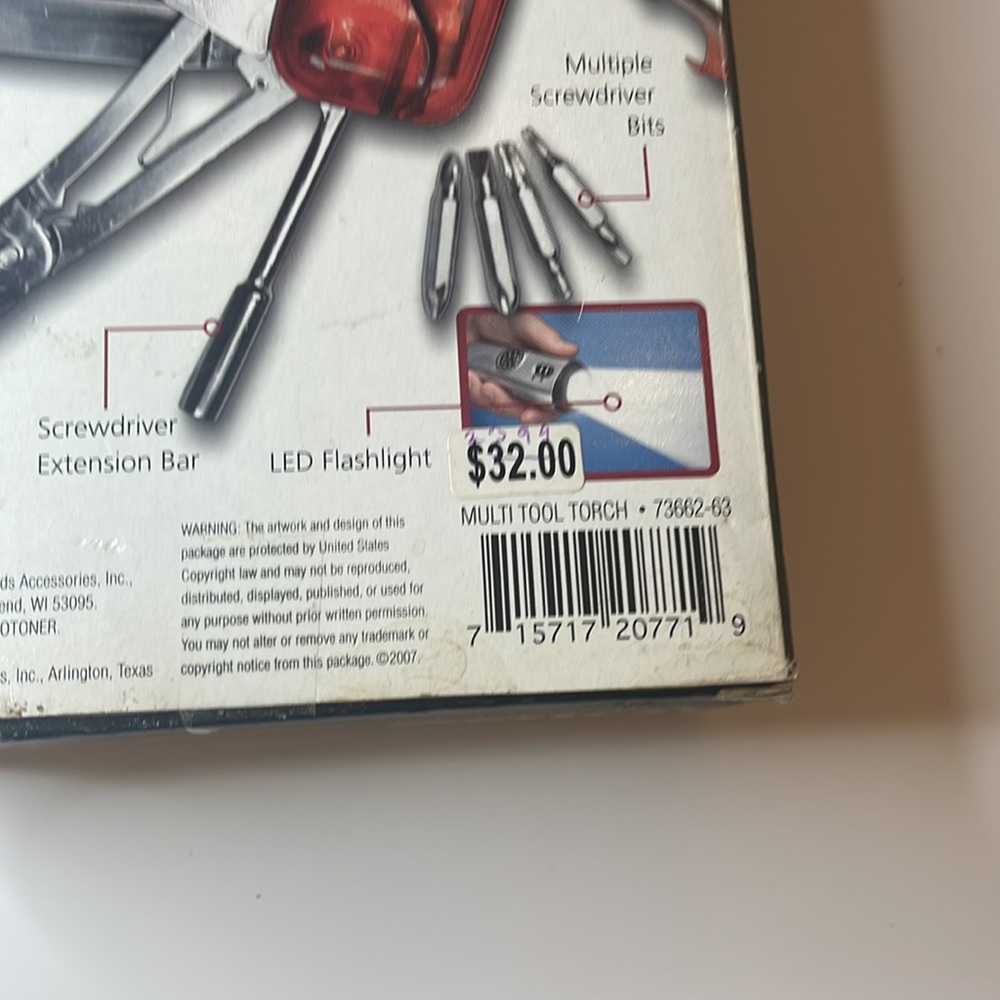 Totes multi-tool torch - Picture 4 of 4
